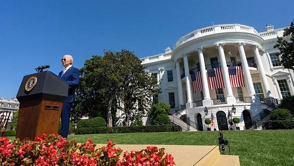 Joe Biden delivers remarks on the South Lawn of the White House Tuesday, Aug. 9, 2022, prior to signing H.R. 4346, 'The CHIPS and Science Act of 2022.' (Official White House photo by Erin Scott)