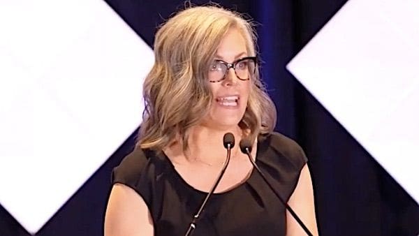 Democrat Katie Hobbs addresses supporters on Election Night, Tuesday, Nov. 8, 2022. (Video screenshot)