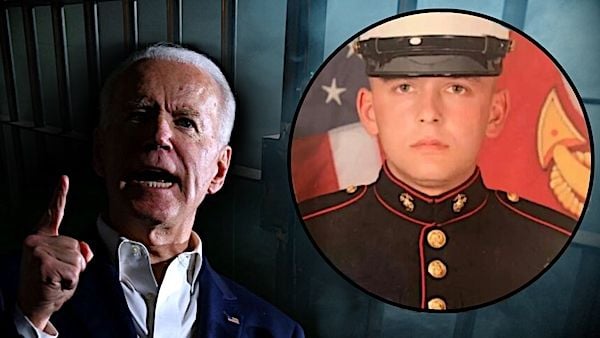Joe Biden and Zachary Rehl
