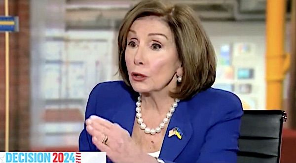 U.S. Rep. Nancy Pelosi, D-Calif. (Video screenshot)