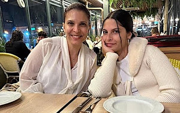 Orly Gilboa, left, and her daughter, Daniela (Courtesy)