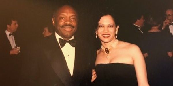 Willie Brown and Kamala Harris