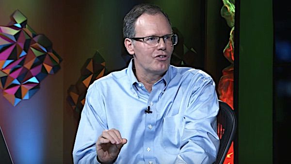 Author Joe Kovacs appearing on the Bible TV program 'Shabbat Night Live' in June 2022. (Video screenshot)