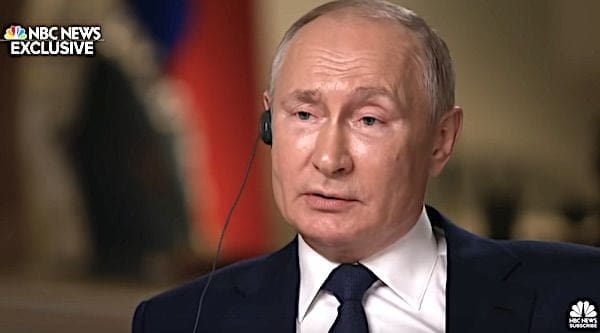 Vladimir Putin (Video screenshot)