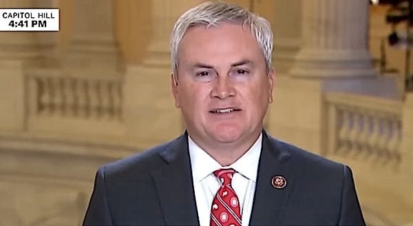 U.S. Rep. James Comer, R-Ky., on Tuesday, Dec. 5, 2023. (Video screenshot)