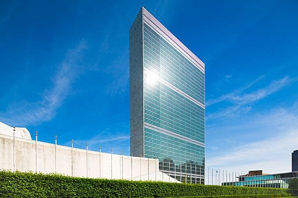 U.N. Building in Manhattan, New York