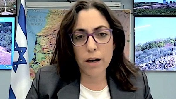 Israeli Lt. Col. Sarit Zehavi (Video screenshot)