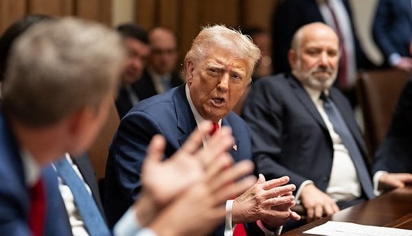 President Donald Trump and U.S. Commerce Secretary Howard Lutnick on Friday, March 7, 2025 (Official White House photo)