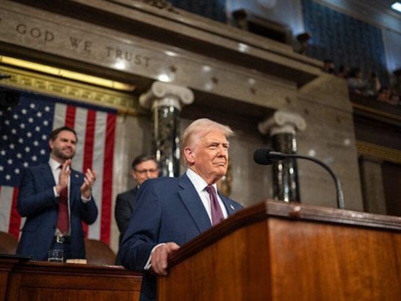 President Donald J. Trump addresses a Joint Session of Congress on Tuesday, March 4, 2025 (Official White House photo)