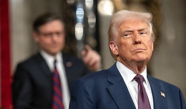 President Donald J. Trump addresses a Joint Session of Congress on Tuesday, March 4, 2025 (Official White House photo)