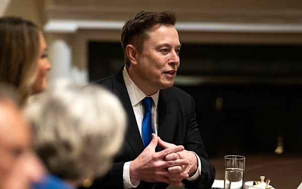 Elon Musk on Thursday, March 6, 2025 (Official White House photo)