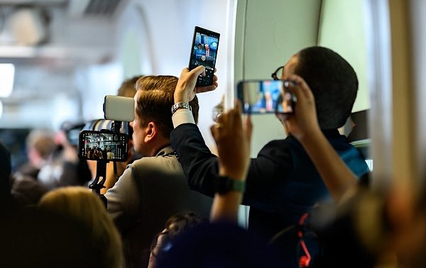 President Donald Trump holds a press conference on crime in the District of Columbia, Monday, Aug. 11, 2025, in the James S. Brady Press Briefing Room. (Official White House photo by Abe McNatt)