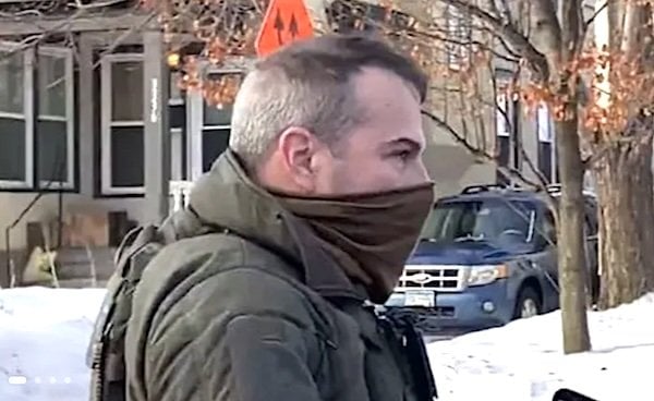 ICE agent Jonathan Ross (GoFundMe)