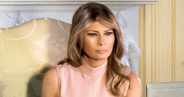 First Lady Melania Trump participates in a Zoom meeting with Education Secretary Betsy DeVos, Karen Baicker, executive director of the Yale Child Study Center-Scholastic Collaborative for Child and Family Resilience, and author Denise Daniels on social emotional learning and the mental health implications of COVID-19 in relation to children and families Thursday, June 4, 2020, in the Vermeil Room of the White House. (Official White House photo by Andrea Hanks)